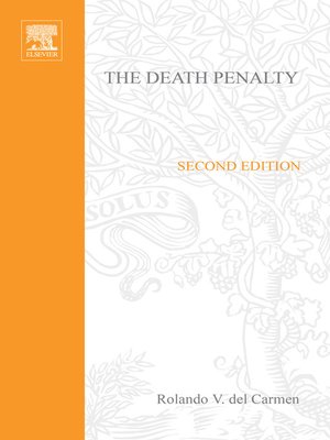 cover image of The Death Penalty